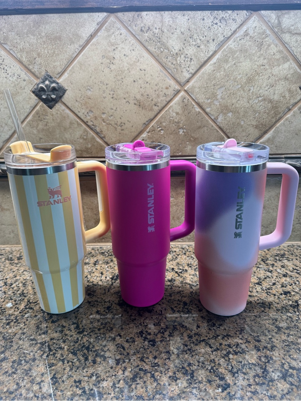 Set of 3 Stanley 30oz tumblers